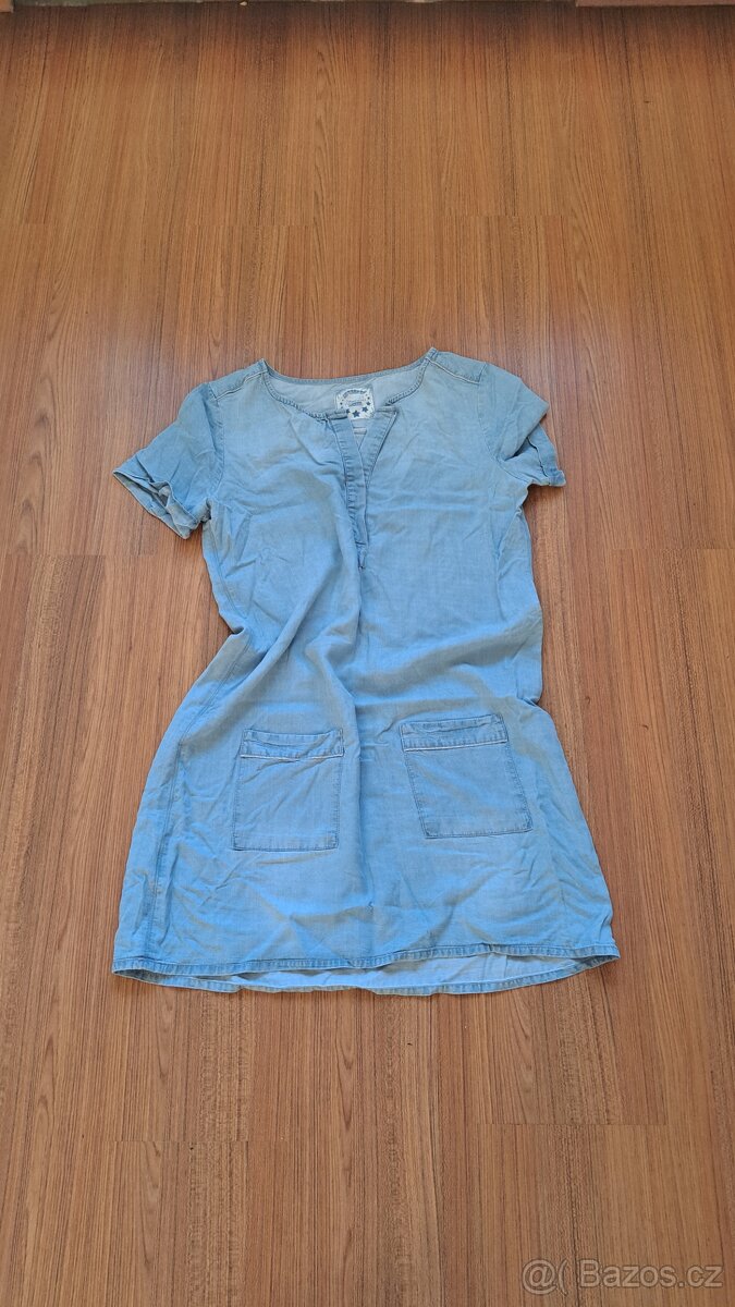 Promod,dzinove šaty vel.M - 3