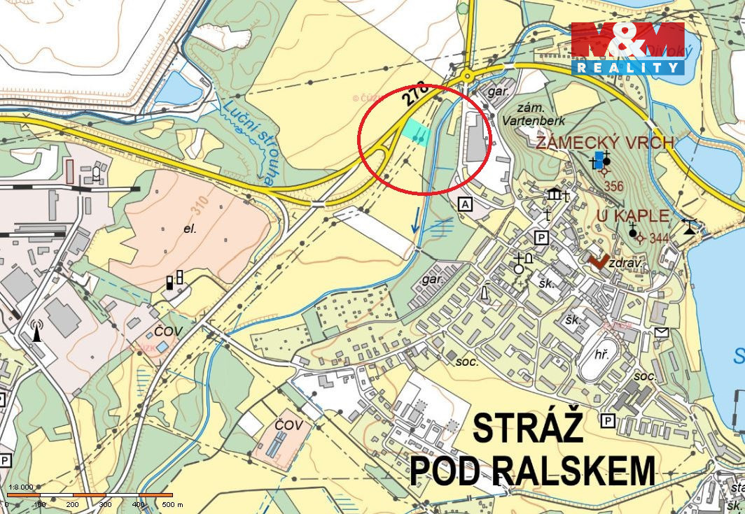 Prodej pole, 3266 m², Stráž pod Ralskem - 3