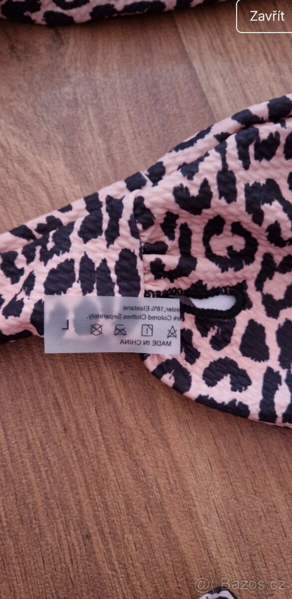 Dvoudílné rychleschnoucí plavky Butik - 3