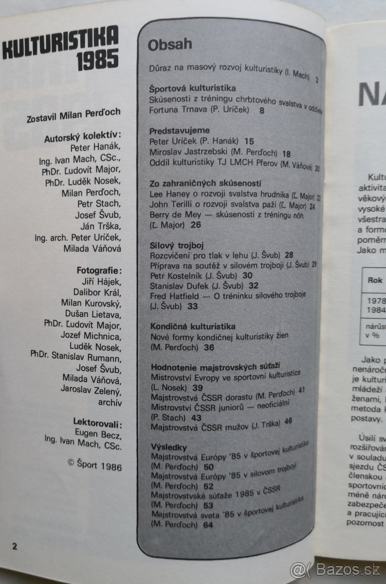 KULTURISTIKA 1985 - 3