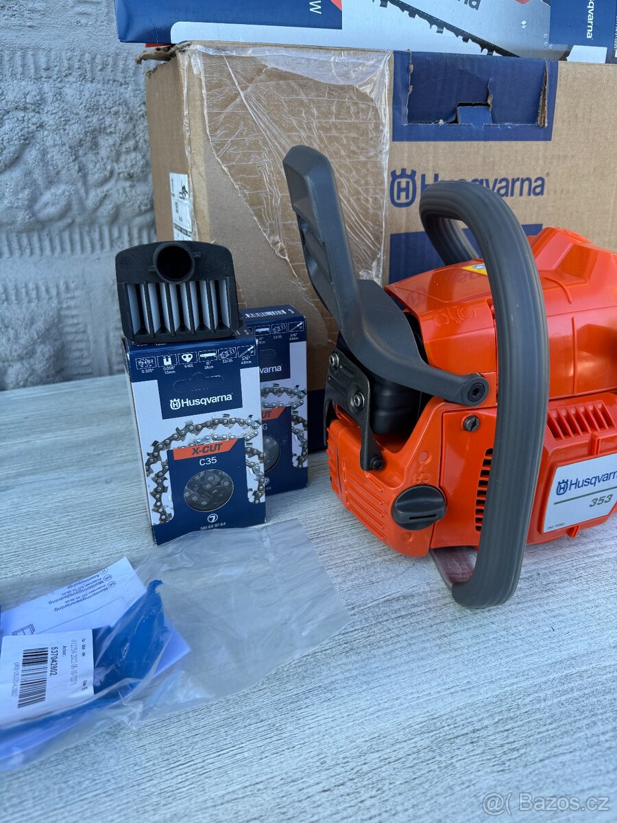 Husqvarna 353, Nová Motorová Pila - 3