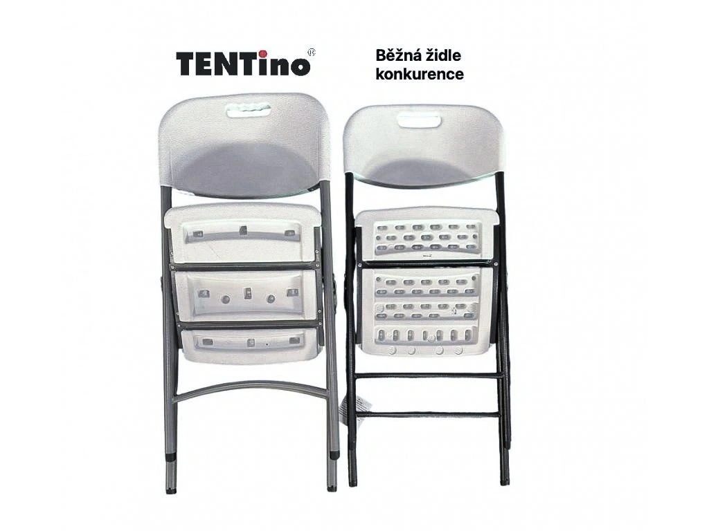 Odolná skládací židle VOLHA - 3