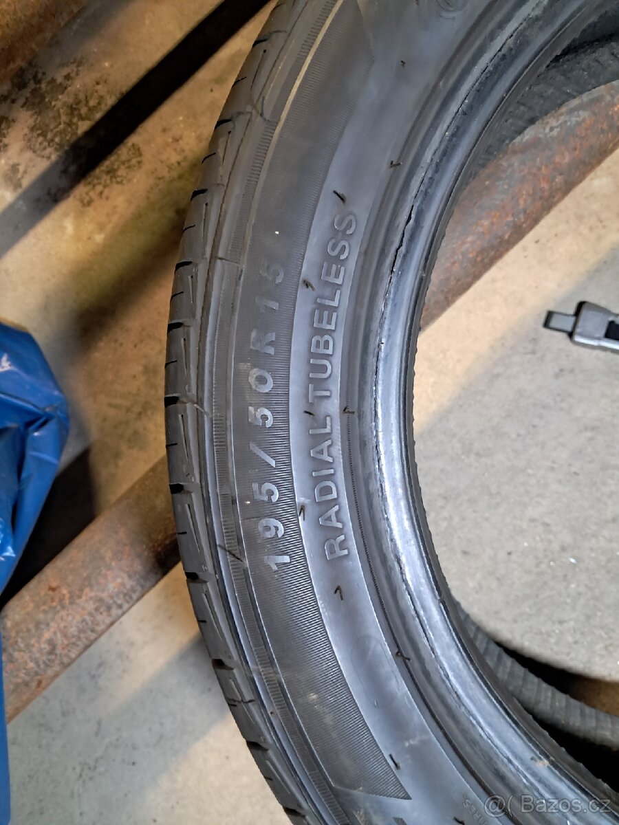 2ks pneu 195/50 r15 - 3