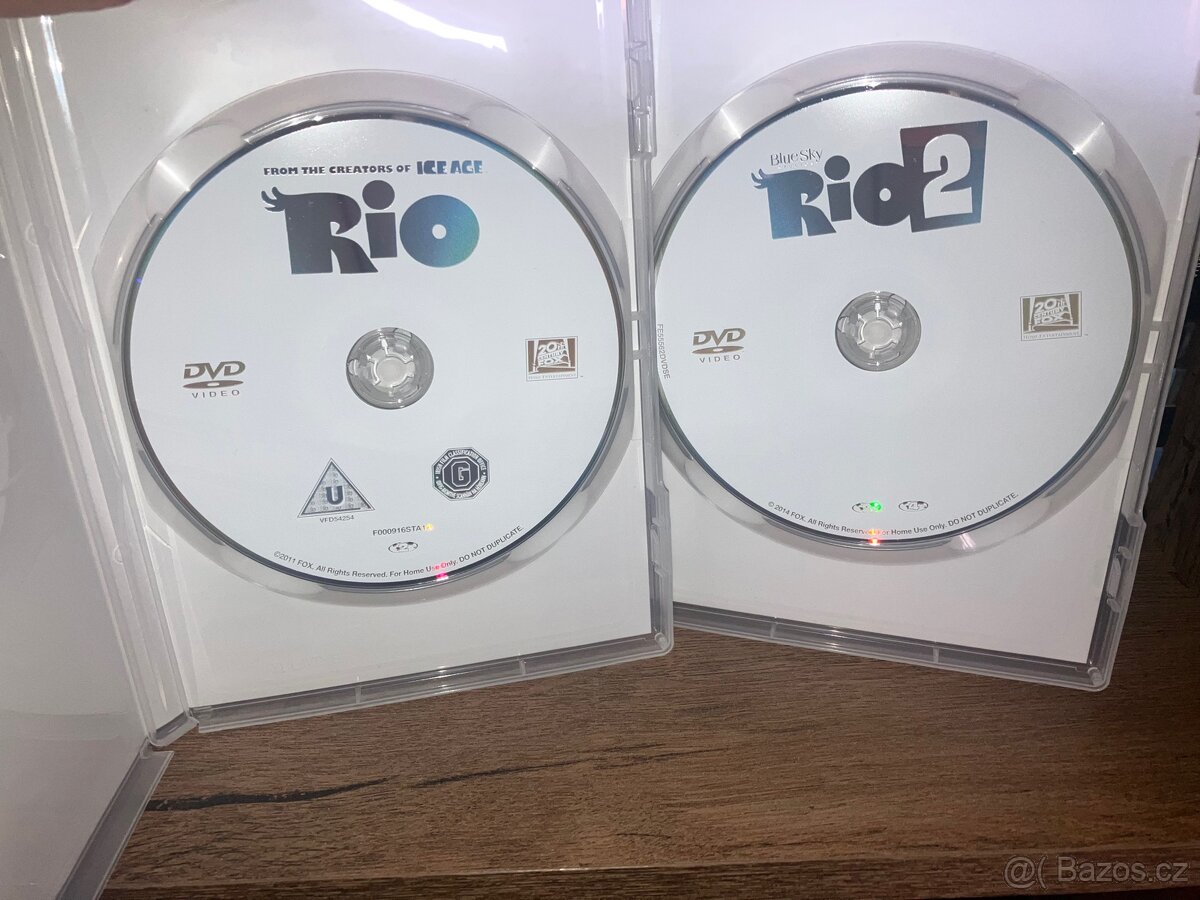 Rio & Rio 2 DVD nové - 3