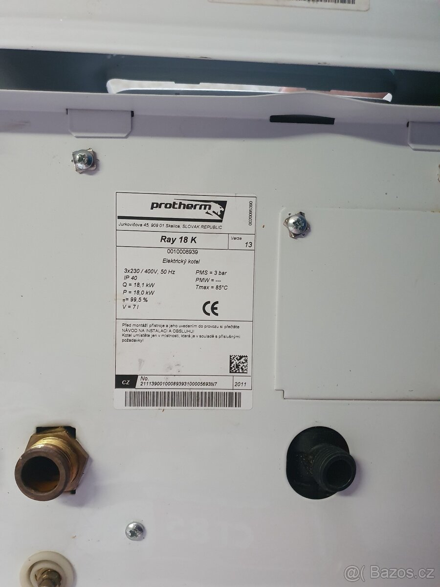 elektrokotel Protherm RAY 18K - 3