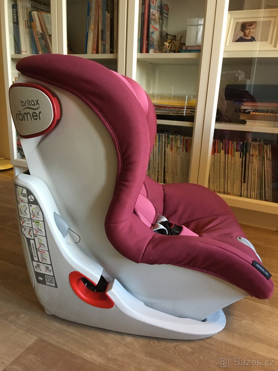 Autosedačka Römer King II LS BR Wine Rose - 3