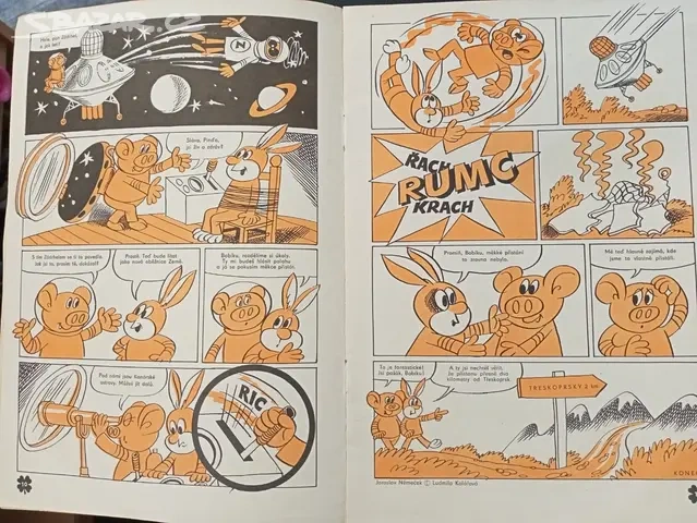 Čtyřlístek č. 5, Čtyřlístek dobývá vesmír (ee) - 3