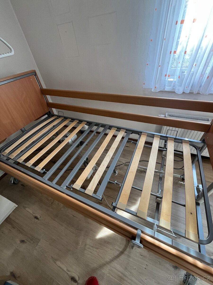 Elektrická polohovací postel vc. Matrace - 3