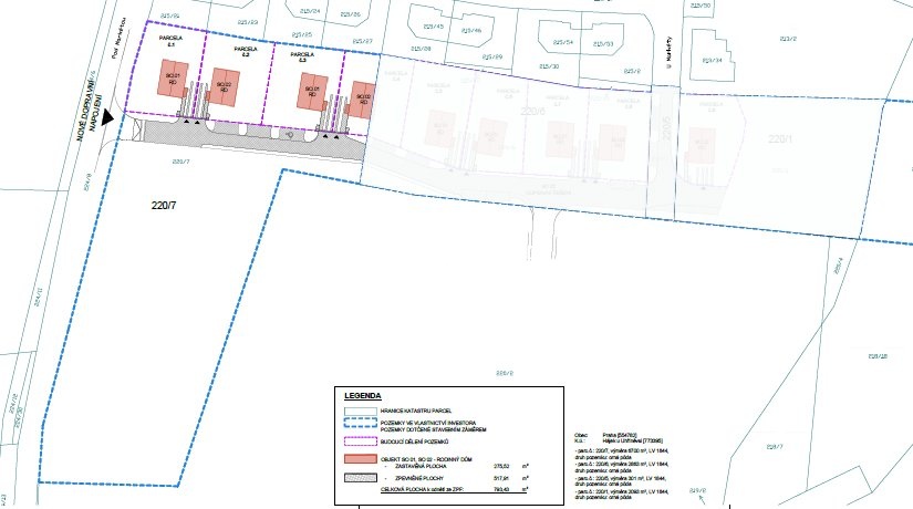 Prodej stavebního pozemku 13 237 m², Praha - Hájek u Uhříněv - 3