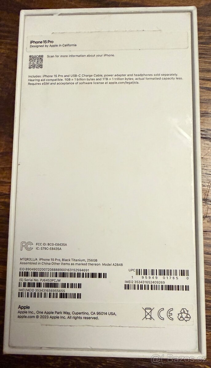 Ihone 15 pro 256GB - 3