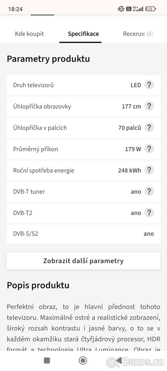 LG ULTRA HD 4K TV 177 cm - 3