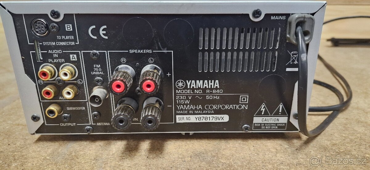 YAMAHA R-840 - 3