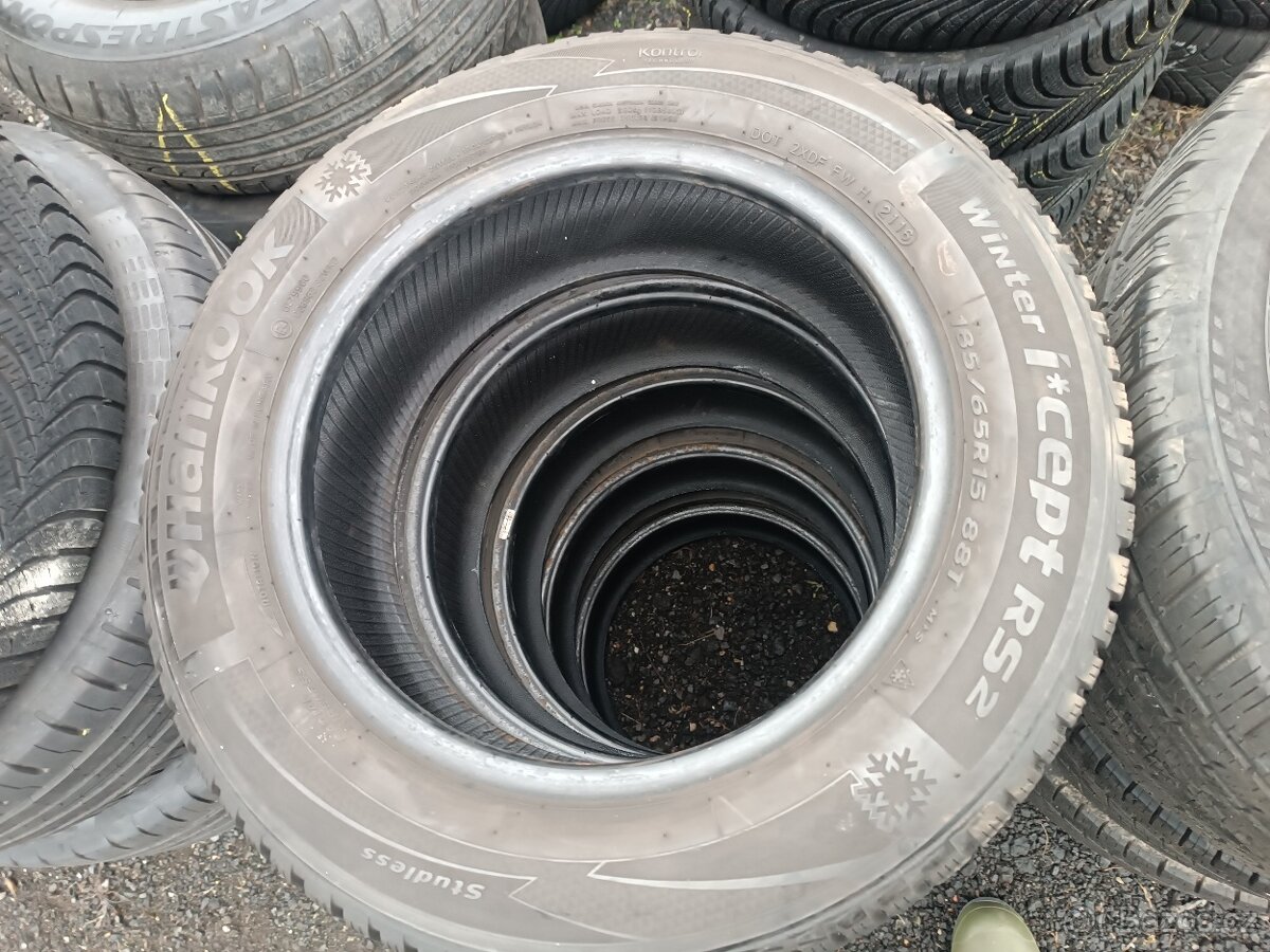 185/65/15 88T HANKOOK WINTER Í CEPT RS2,SADA ZIMNÍCH PNEU - 3