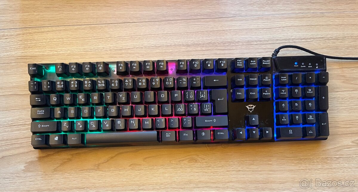 Klávesnice Trust GTX 835 - 3