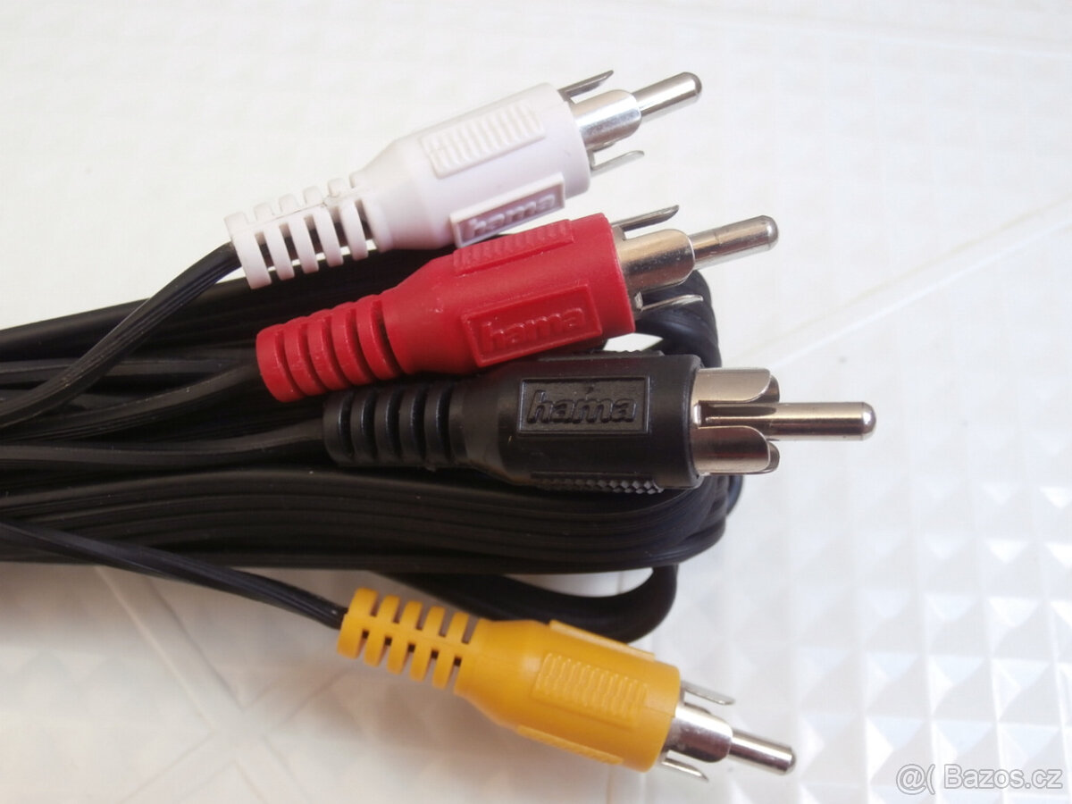 Audio - video kabely a adaptéry - 3