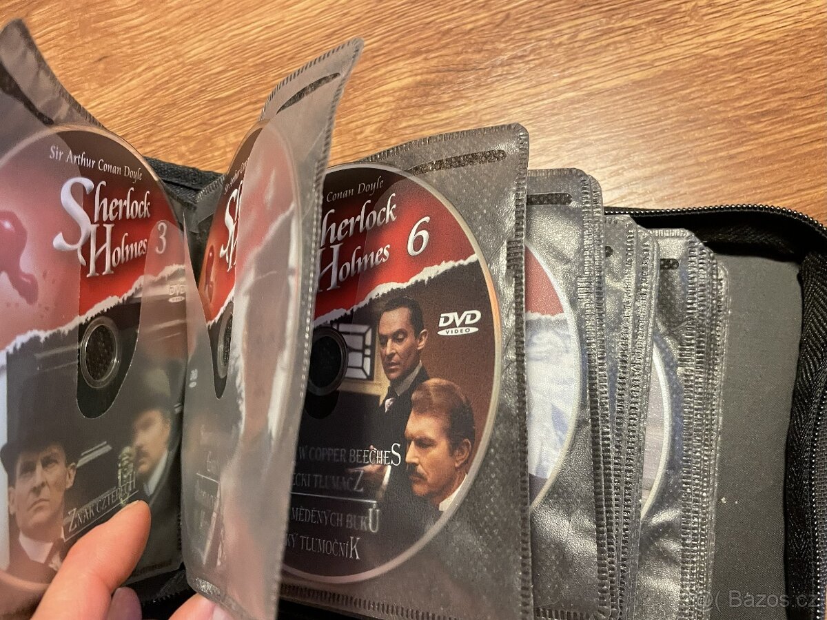 DVD Sherlock Holmes/27 ks/seriál s Jeremy Brettem - 3