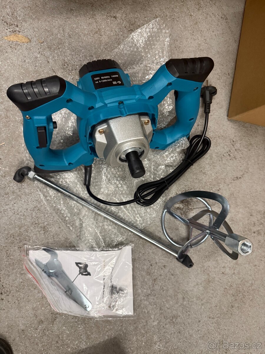 Stavební míchačka 1400W - 3