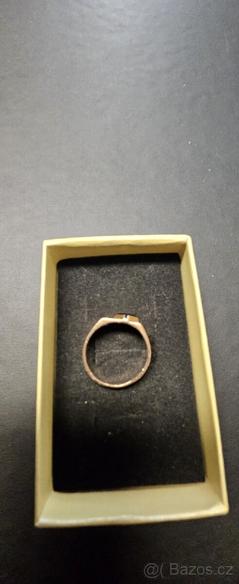 Prodám pánský zlatý prsten - 3
