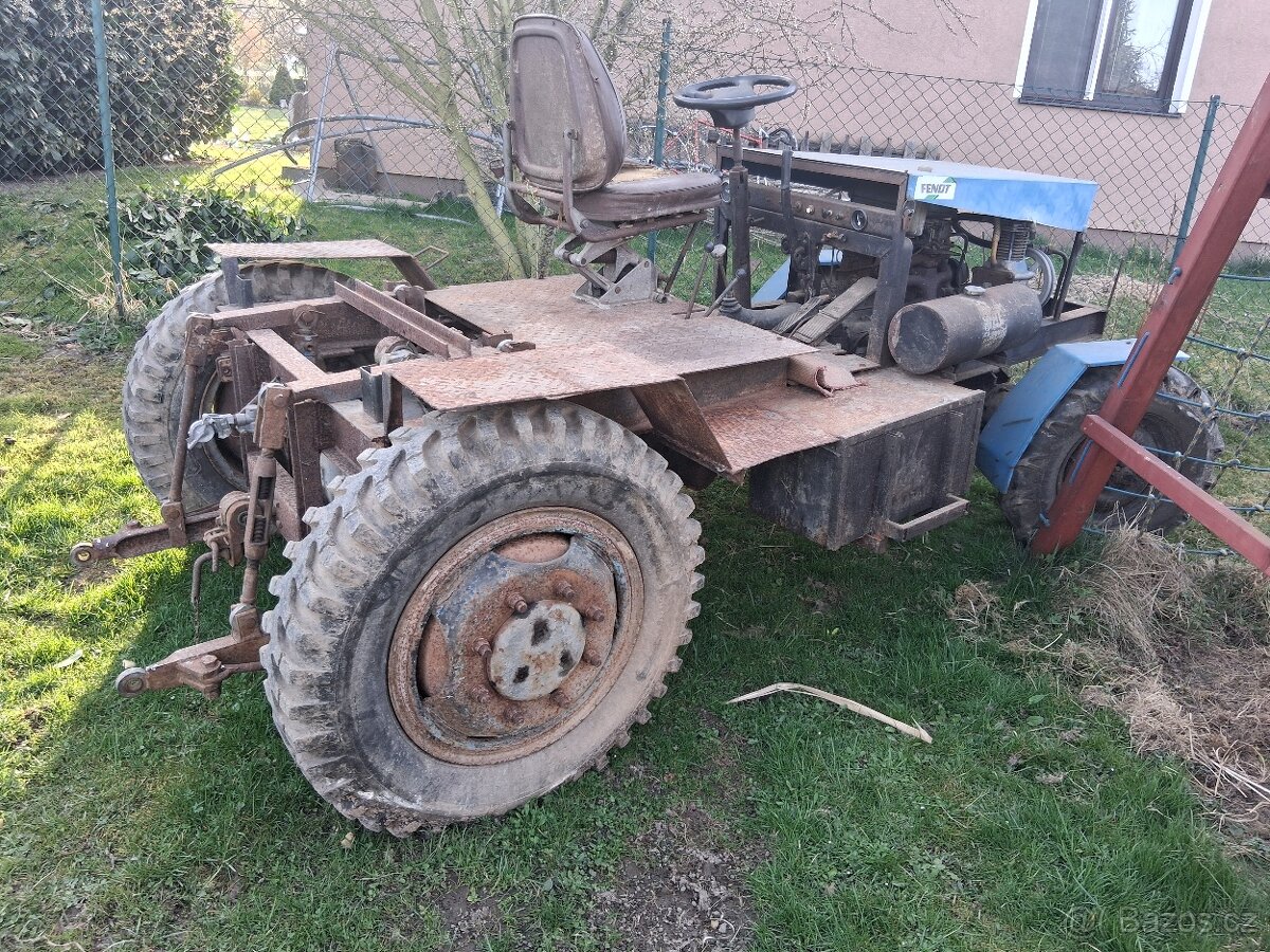 Traktor malotraktor domácí výroby - 3