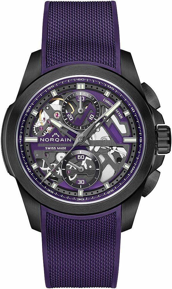 hodinky NORQAIN Independence Skeleton Chrono Limited Edition - 3