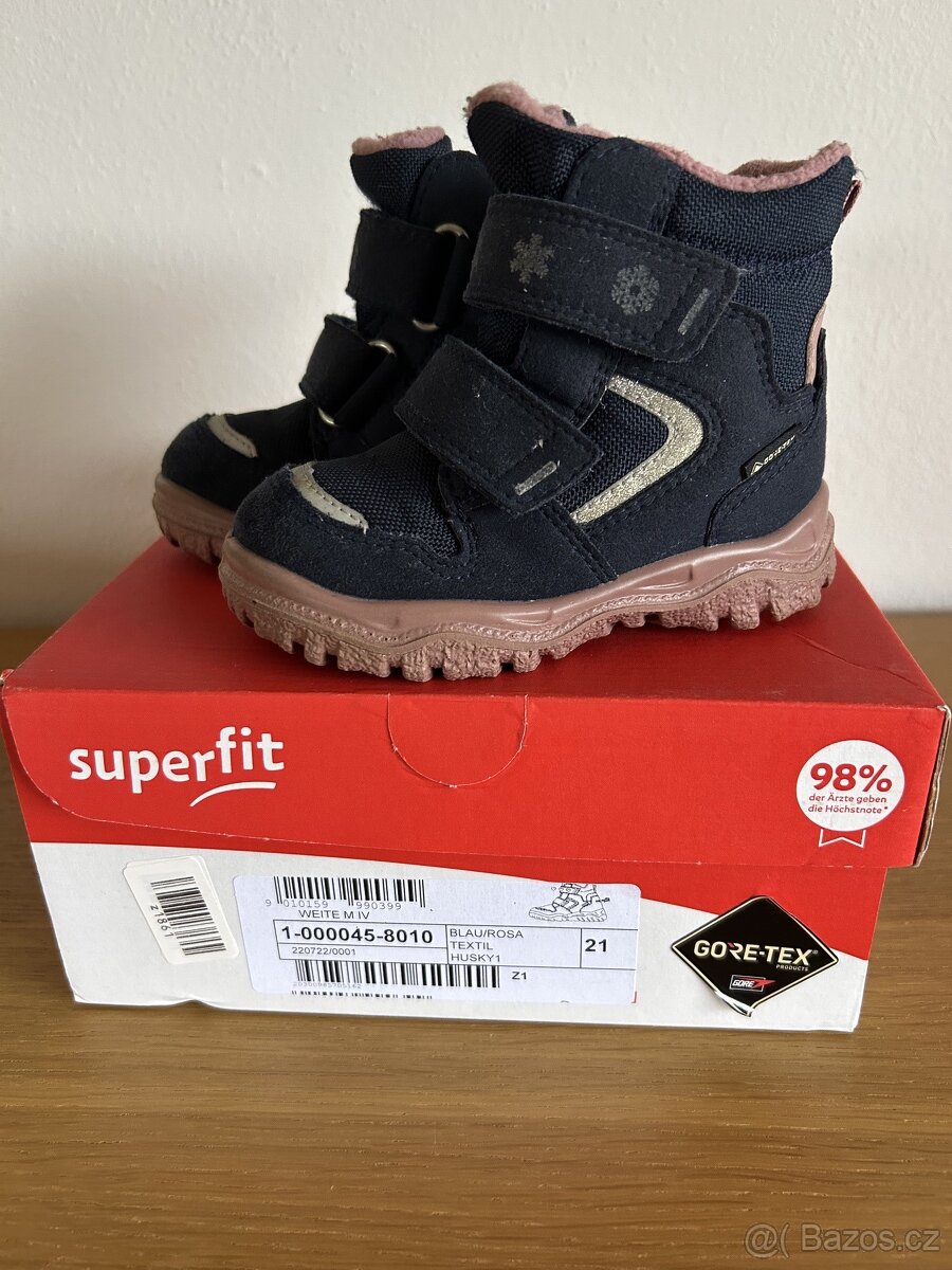 Zimní GoreTexové boty Superfit, vel. 21 - 3