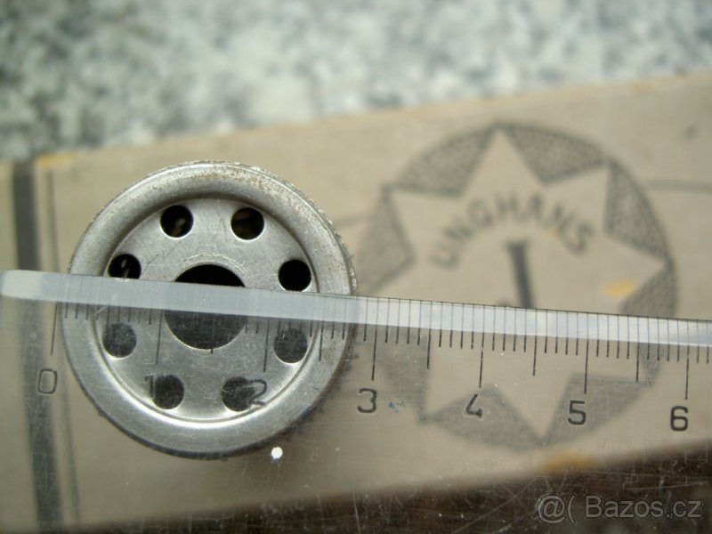 JUNGHANS hrací válečky do hodin nová nehraná sada 6ks RU - 3