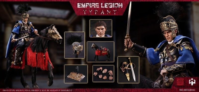 Figurka Tyrant (Black Gold & Horse Edition) 1/6 Action Figur - 3