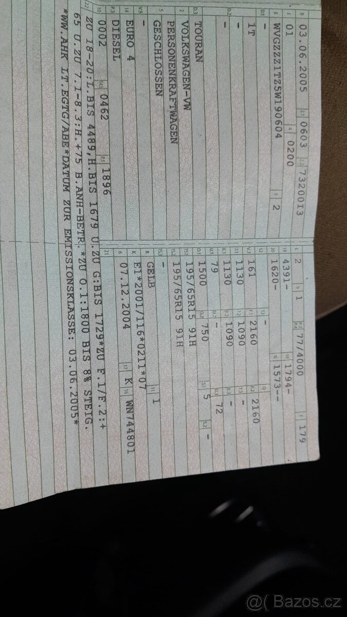 Vw Touran 1.9 TDI 77kw - 3