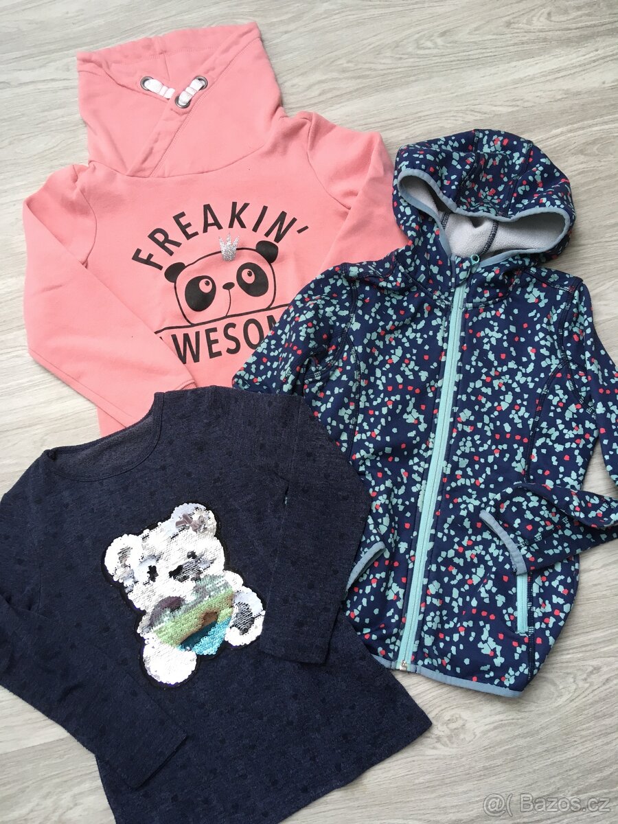 Balík dívčího oblečení vel. 122-140 - 3