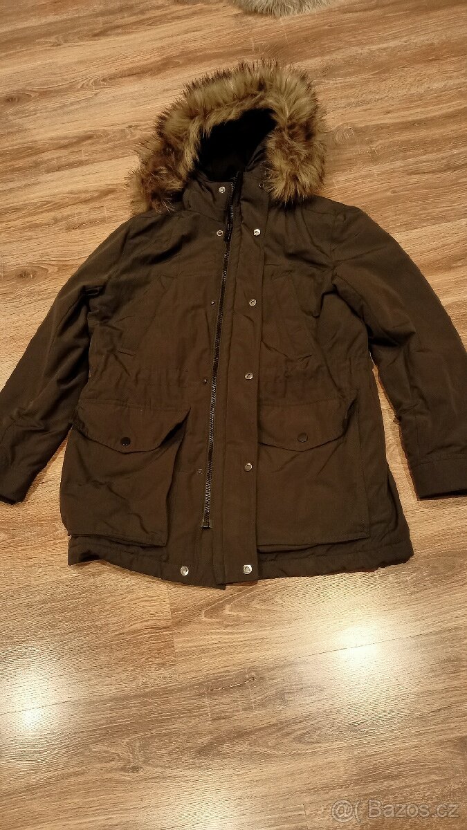 Pánská parka H M zelená - 3