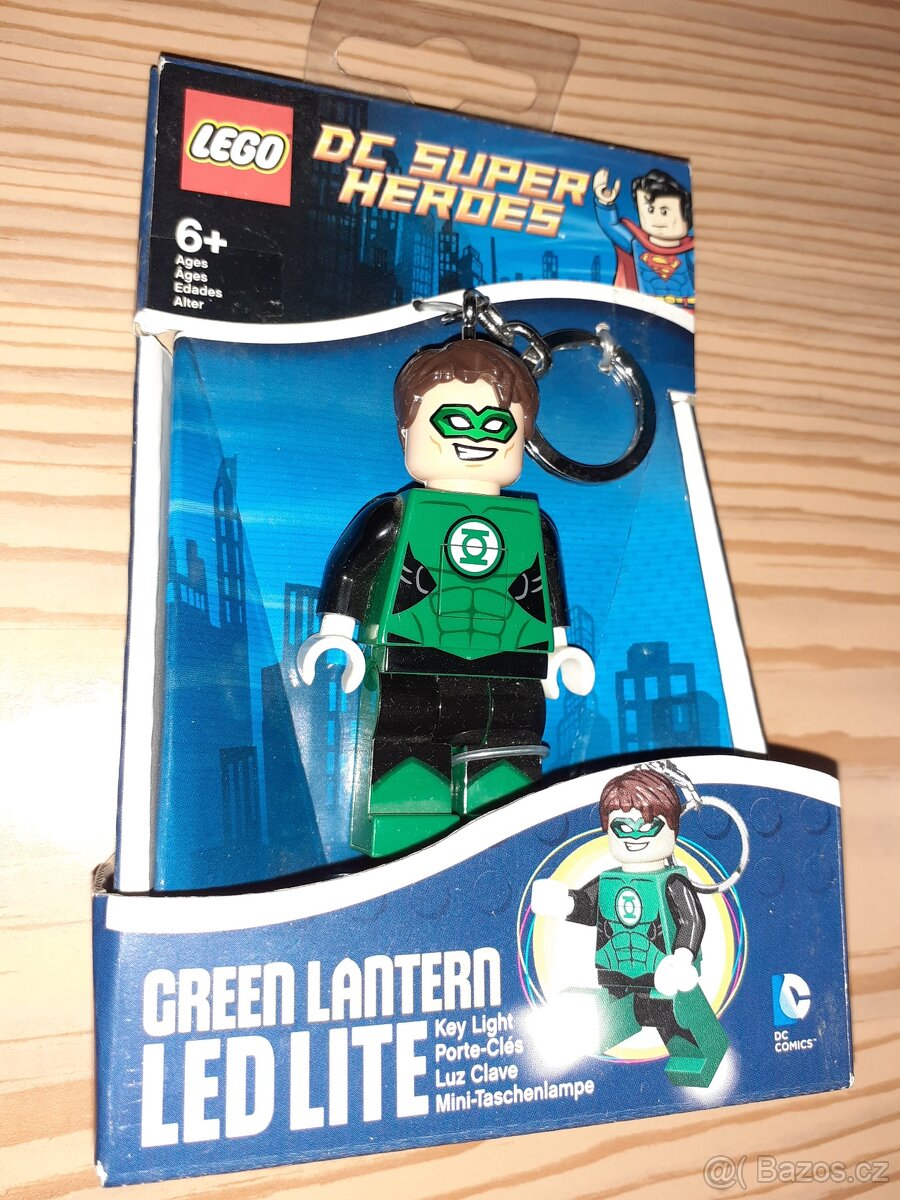 klíčenka - svítilna ...světlo Green Lantern LEGO LEDLIte - 3