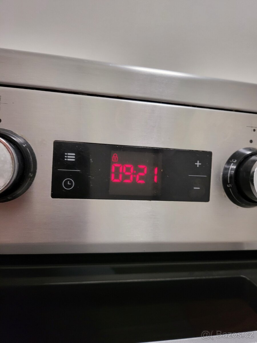 Beko nerez sporák, sklokeramika, multifunkční - 3