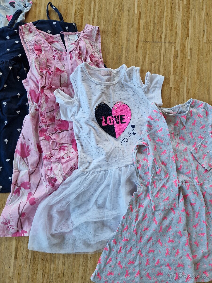 Šaty, šatičky vel. 128, 134 - 3