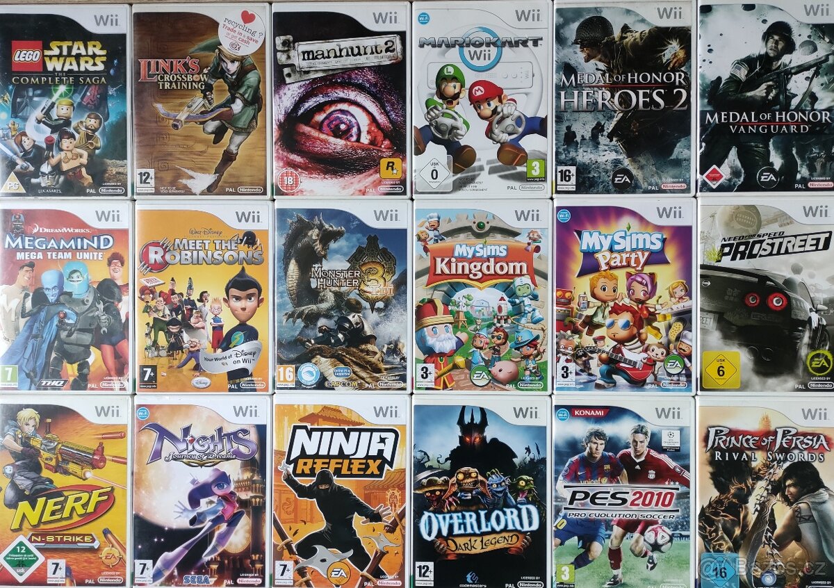 Nintendo Wii originál hry - 3