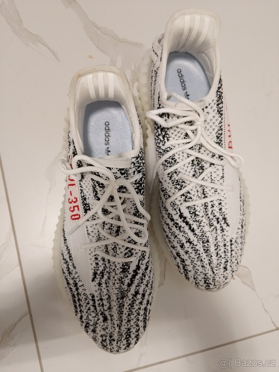 Tenisky inspirované modelem Yeezy Boost 350 V2 (Zebra). - 3
