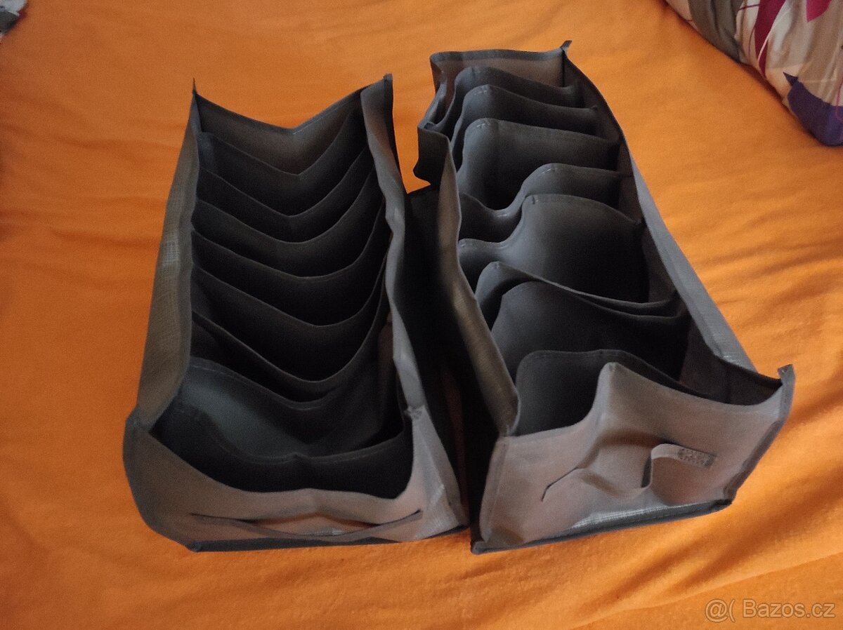 2x látkový organizér na oblečení - 3