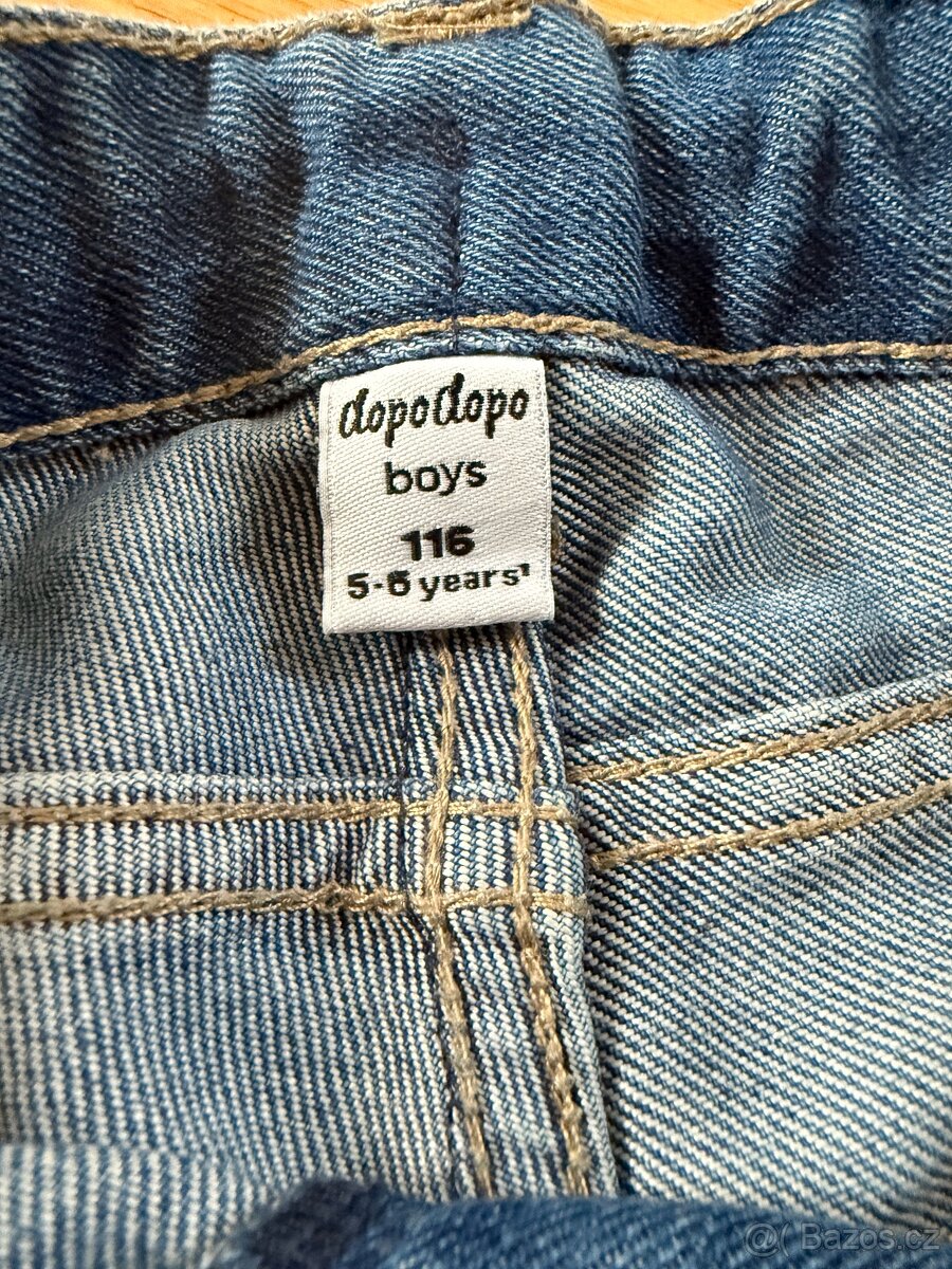 Klučičí džíny DopoDopo vel.116 - 3