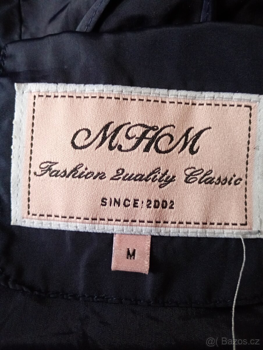 Dámský prošívaný péřový kabát - 3