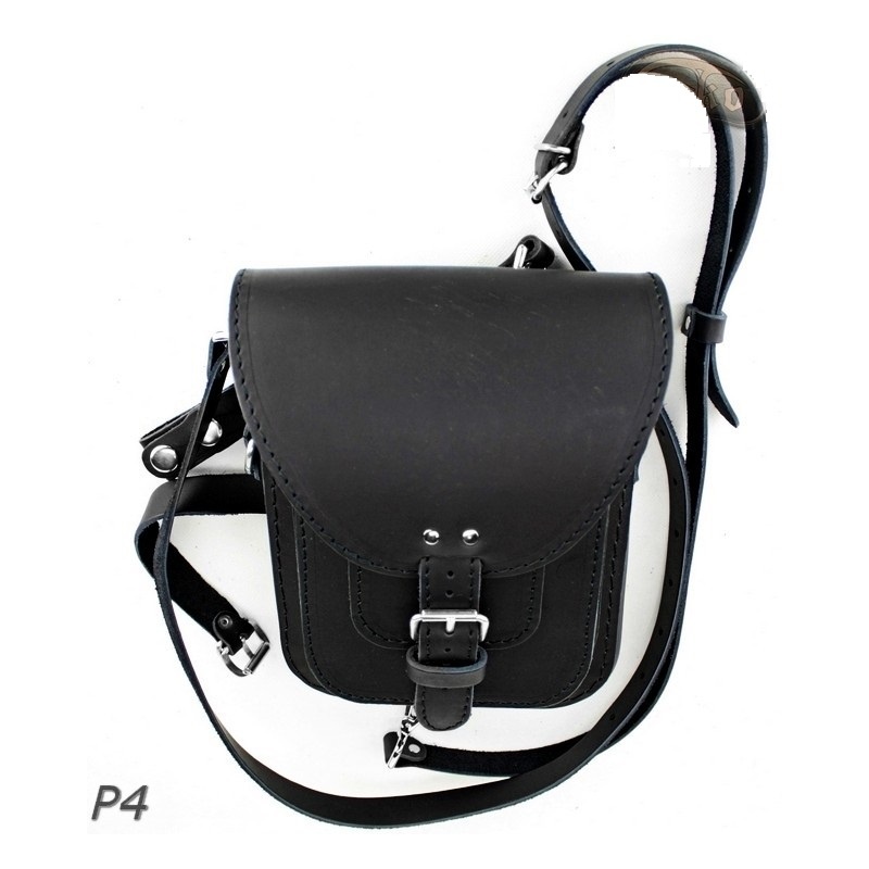 Kožená moto kapsa na pásek,stehno,rameno. - 3