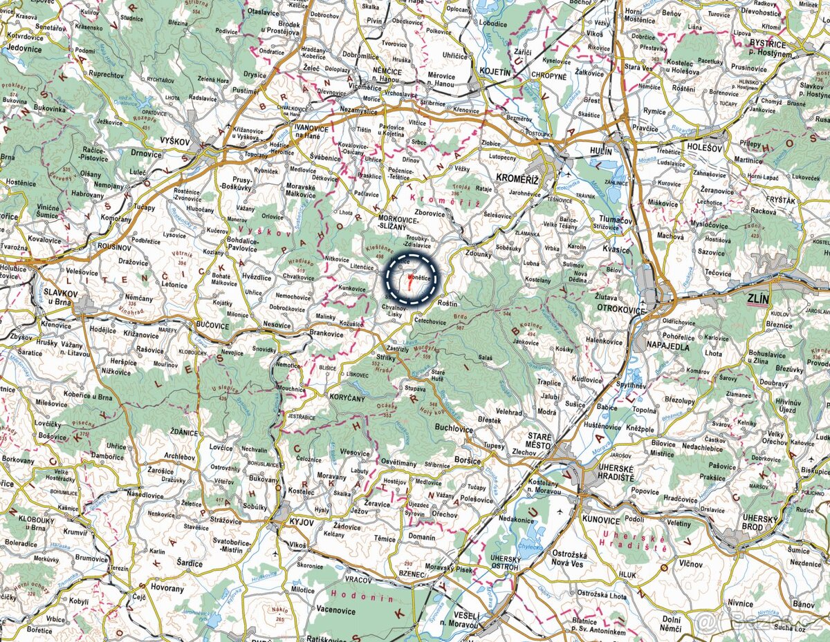 Zemědělská půda, prodej, Honětice, Kroměříž - 3