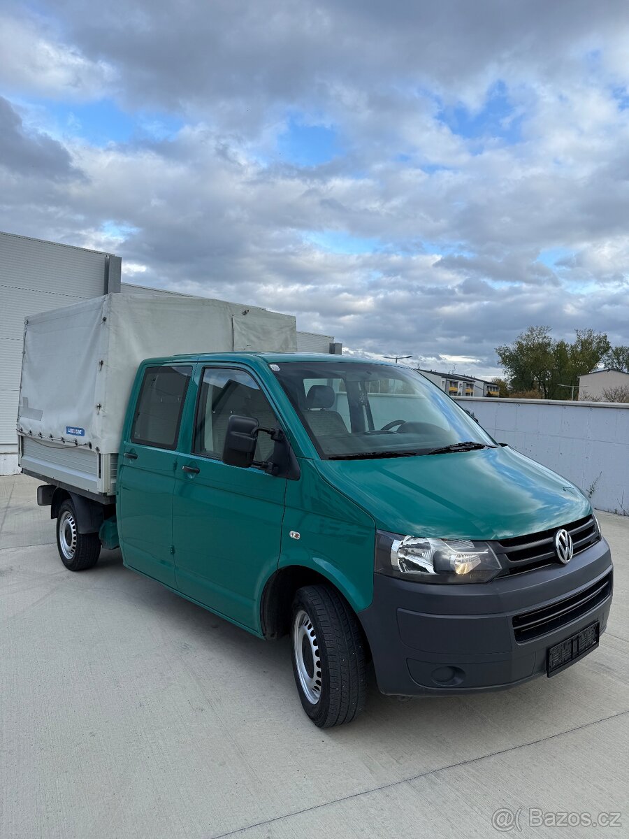 Vw T5 valník 2.0tdi 84kw DPH ROZVODY tažné zařízení - 3