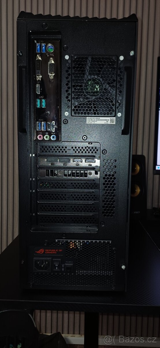 Herní počítač Asus ROG AMD Ryzen 7 5800x3D RTX4070 DDR4 48G - 3