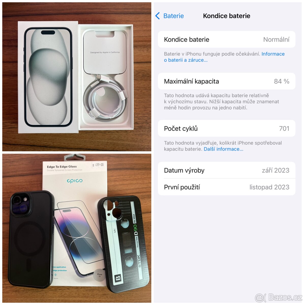 iPhone 15 black 128GB - 3