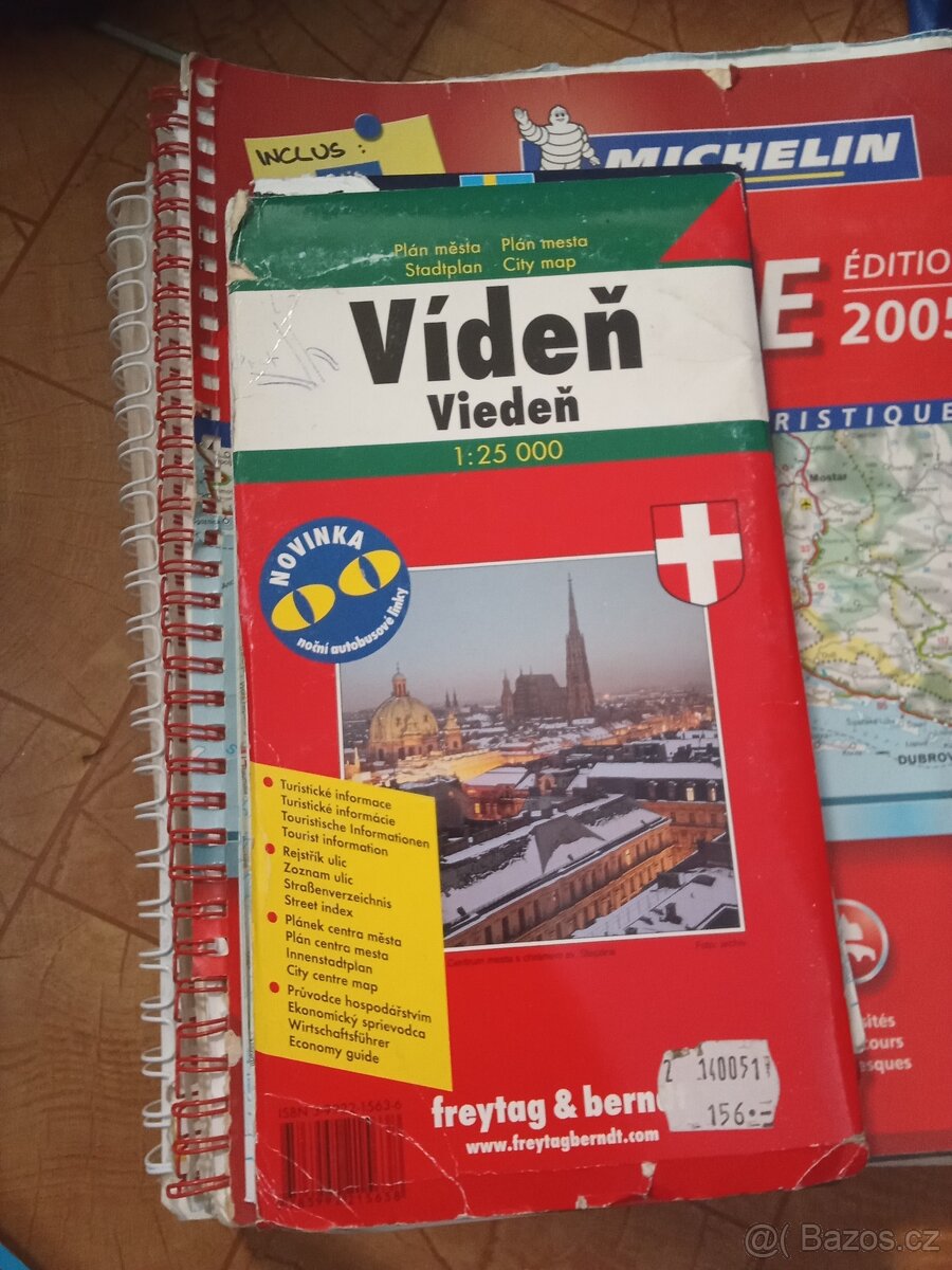 nekolik knih map po Evrope - 3