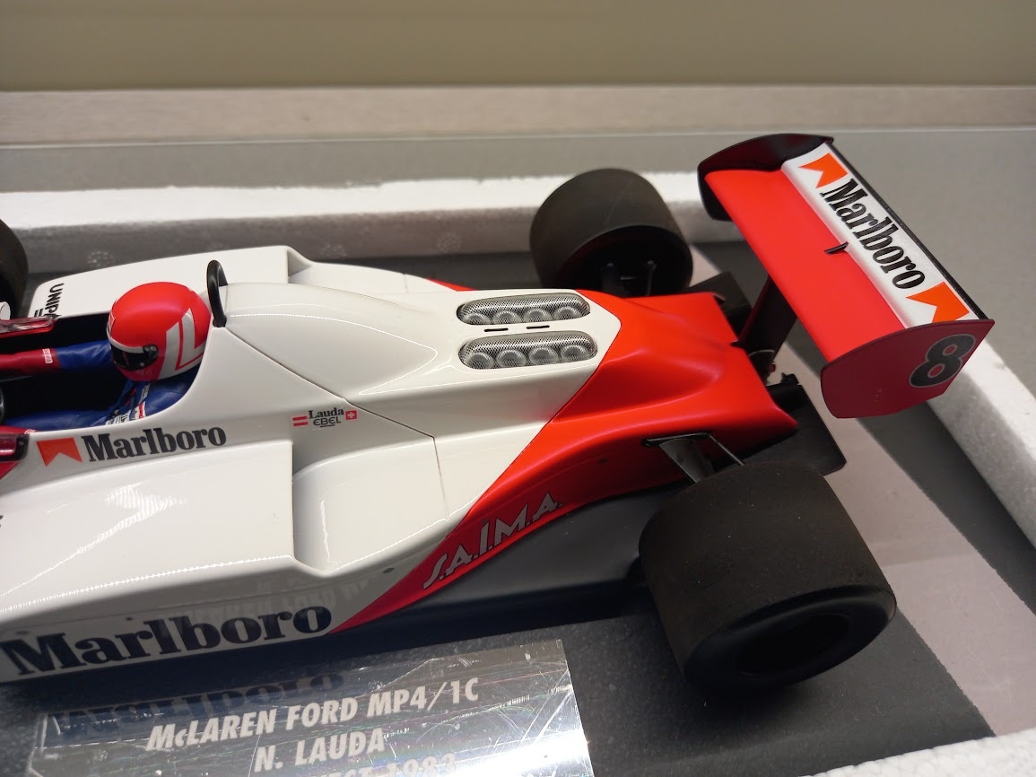 F1 MCLAREN MP4/1C FORD MARLBORO USA WEST GP 1983 LAUDA 1:18 - 3
