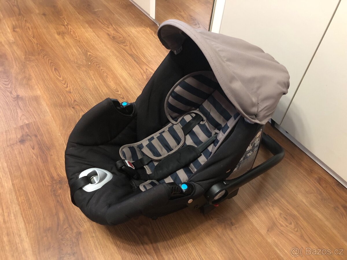 Autosedačka- vajíčko pro miminko 0-13 kg - 3