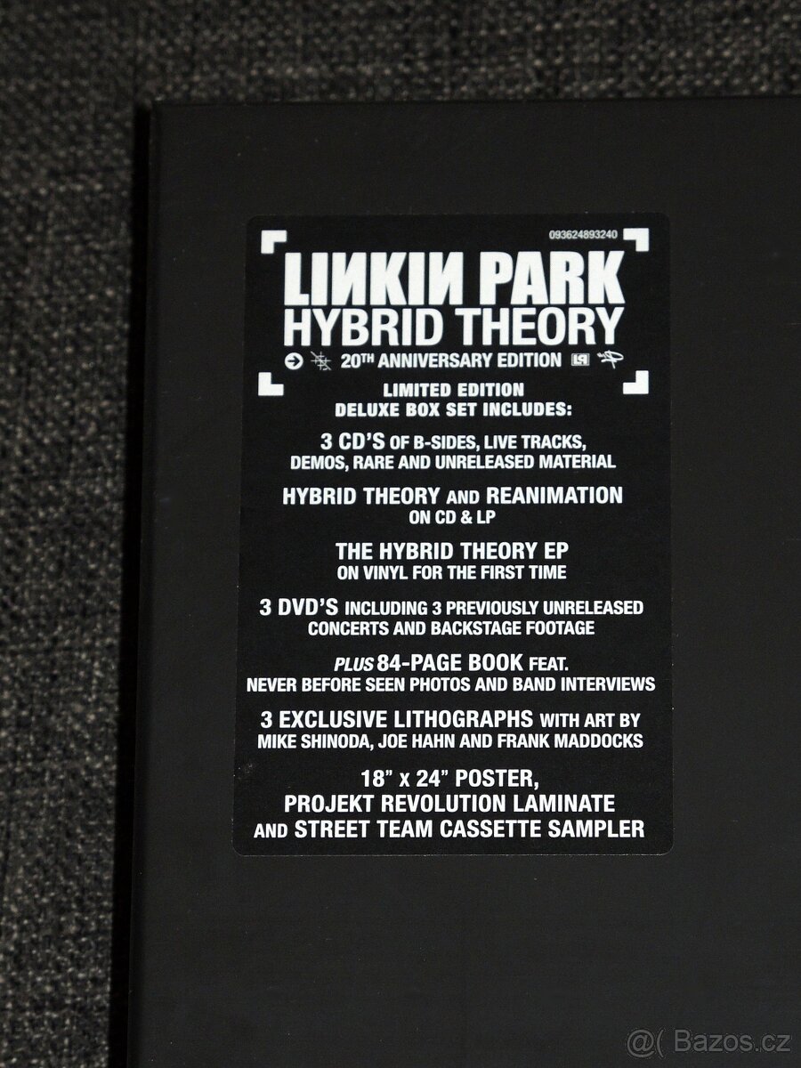 LP box Linkin Park - Hybrid Theory (20th Anniversary Edition - 3