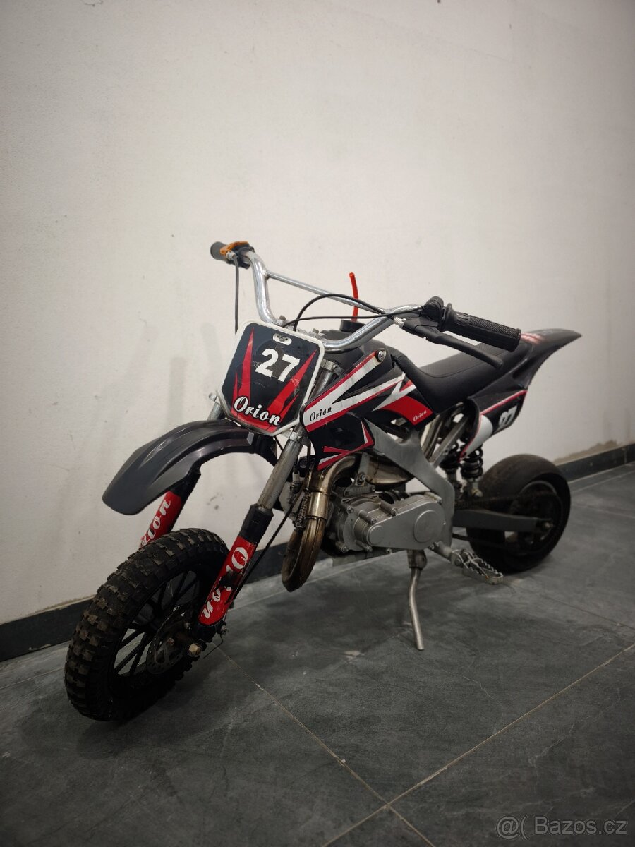 Dětská benzínová 2takt 49ccm motorka - 3