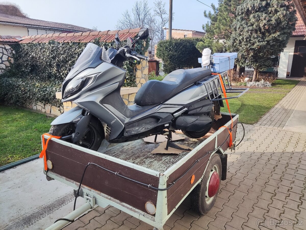 Kymco new downtown cestovní držák - 3