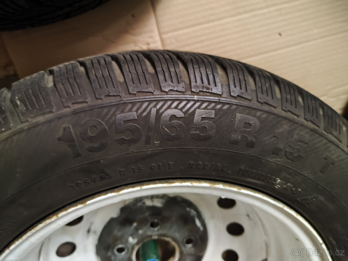 Sada zimních pneumatik s disky - 3